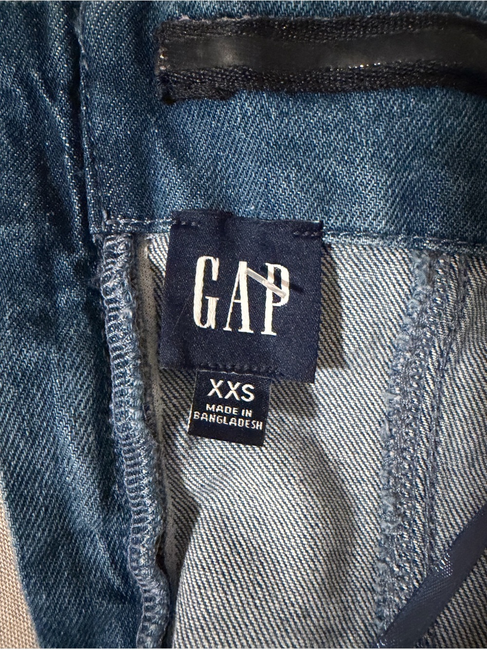 GAP Blue Denim Midi Dress - Picture 4 of 5